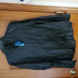 Brooks women's windproof jacket, size XL, black
